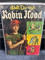 VTG DELL Walt Disney Robin Hood Comic Book