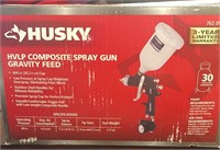 Husky Gravity Feed Composite HVLP Spray Gun
