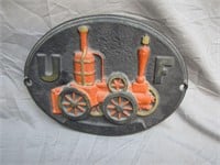 Vintage Style Cast Iron Fire Medallion