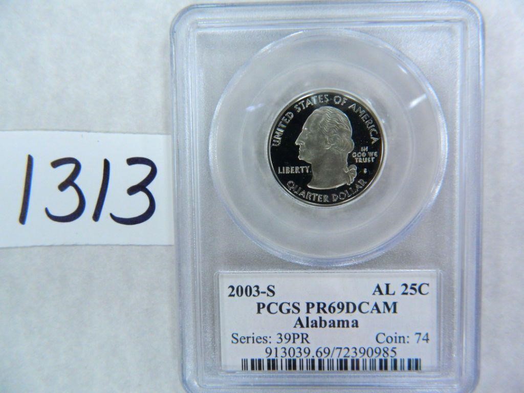 2003-S Alabama Quarter PCGS Graded PR69 DC