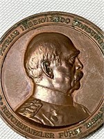 1885 German Bismarck Anniversary Copper Coin