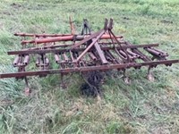 Ford 3ph 7Ft Cultivator with mounted 3bar harrow