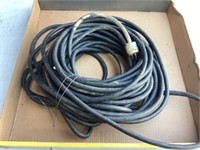Heavy extension cord. 110 ends