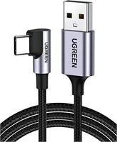 *USB C Cable 90 Degree Right Angle 15ft black