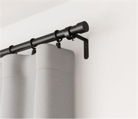 Umbra Cappa Adjustable Single Curtain Rod 120-180