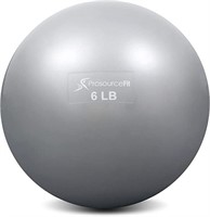 ProsourceFit Weighted Toning Exercise Ball 6lbs