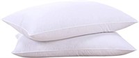 Puredown Goose Down Feather Pillows standard/queen