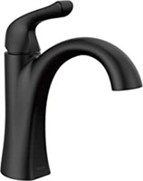 Delta Faucet Arvo Matte Black Bathroom Faucet