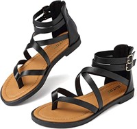 Ziitop Womens Gladiator Sandals  Size 7