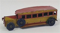 1930's Marx Royal Bus Line Tin Wind Up Toy