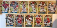 LOT OF 11 REDS 2021 GYPSY QUEEN CARDS