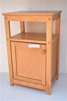 Microwave Stand w/ 1 Door, 1 Shelf