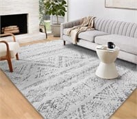 Area Rug Living Room Carpet: 5x7 Large Moroccan Sl