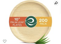 ECO SOUL 100% Compostable 10 Inch Round Palm L