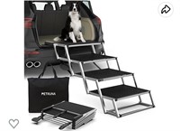 PetRuna Extra Wide Dog Car Ramp for Large Dogs,