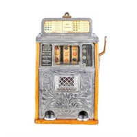 Vintage Superior Jack Pot 5 Cent Slot Machine
