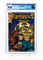 Comic Fantastic Four #45 CGC Graded 4.0