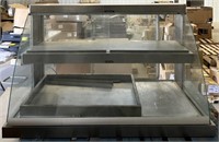 Stainless Heated Countertop Display Case