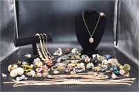 Vintage Earrings and Necklaces