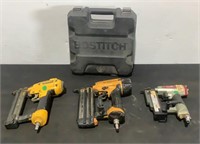 (3) Assorted Pneumatic Nailers