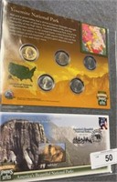 Yosemite national park quarter collection