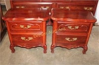 Pair of Wooden Bedside Tables