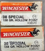 (2x) Winchester SuperX 38 Special