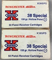 (2x) Winchester SuperX 38 Special