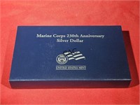US Mint Marine Corps 230th Comm. Proof Silver