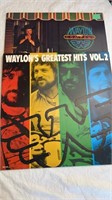 Waylon Jennings 2 lp lot
