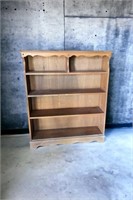 Mid Century Wood Bookshelf