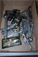 BOX OF CRAFTSMAN WRENCHES