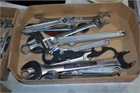 BOX OF CRAFTSMAN INDUSTRIAL WRENCHES