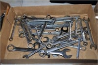 BOX OF CRAFTSMAN COMBINATION WRENCHES