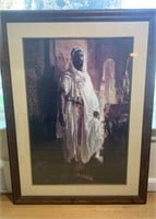The Moorish Chief Framed Print 26x33in