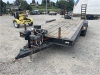 2001 HM T/A Flatbed Trailer