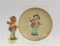 Goebel Hummel, Fiddler & Plate Set, # 2