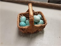 EGGS AND BASKET