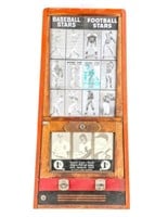 Vintage Original Baseball / Football Card Vender
