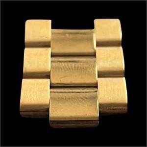 18k Yellow Gold Rolex Watch Band Links