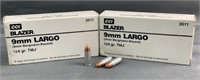 89 Rnds CCI Blazer 9mm Largo