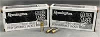 (2x) 50 Rnds Remington Golden Saber BJHP 9mm Luger
