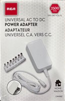 ($45)RCA Universal AC to DC 2500mA Universal power