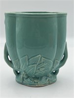 Vintage McCoy Ceramic Pottery Vase Seafoam Green