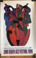 Charles Bibbs Signed 1999 Jazz Festival Poster