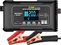 20-Amp Car Battery Charger