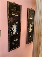 Lacquered Asian Inspired Season Panels w Mother