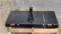 Pinnacle Skid Steer Hitch Plate Attachment