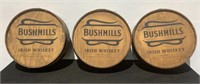 (3) Bushmills Whiskey Barrel Wall Decor