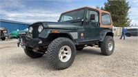 1993 Jeep Wrangler Sahara Edition "Salvage title"